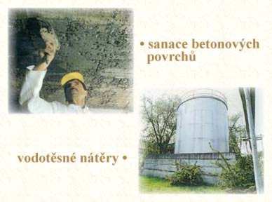 sance betonu, hydroizolace